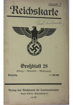 Reichskarte Großblatt 28