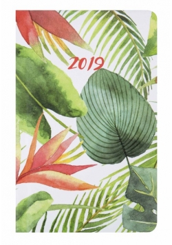 Kalendarz kieszonkowy DI2 2019 Tropikalne liście
