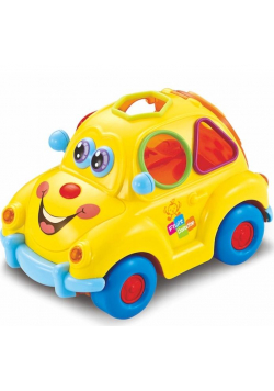 Zabawne auto z muzyką i światłem