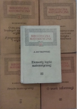 Biblioteczka matematyczna, 5 książek