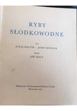 Ryby słodkowodne