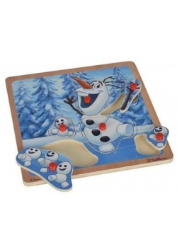 Puzzle z uchwytami Kraina Lodu Olaf