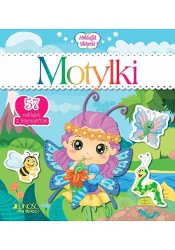 Naklejki iskierki. Motylki