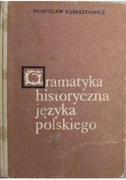 Gramatyka historyczna języka polskiego