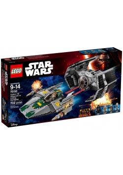 Lego STAR WARS 75150 TIE Advanced kontra myśliwiec
