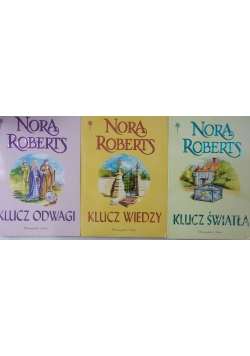Klucz światła / Klucz wiedzy / Klucz odwagi. Zestaw trzech książek.