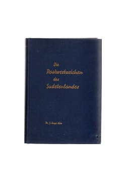 Die Postwertzeichen des Sudetenlandes