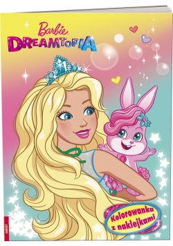 Barbie Dreamtopia Kolorowanka z naklejkami
