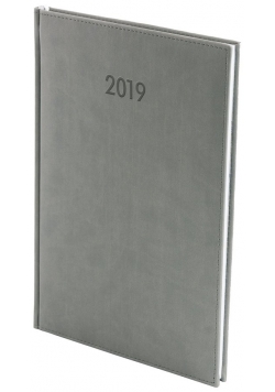 Kalendarz 2019 A4 tygodniowy Vivella Szary