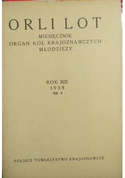 Orli Lot miesięcznik. 10 numerów. 1938 r.