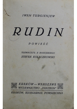 Rudin 1929 r