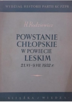 Powstanie Chłopskie w powiecie leskim