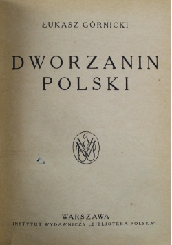 Dworzanin Polski 1926 r
