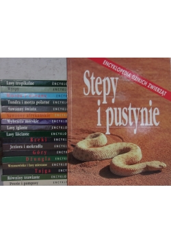 Encyklopedia dzikich zwierzą, zestaw 18 książek