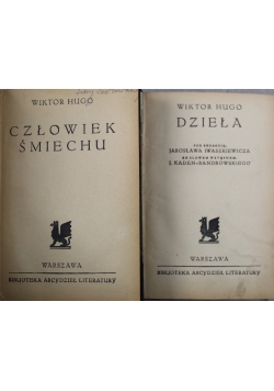 Człowiek Śmiechu   Dzieła  tom 1 do 3  1928r