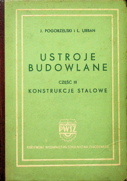 Ustroje budowlane część III
