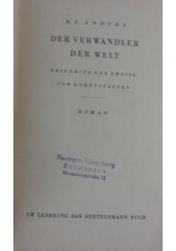 Der Verwandler Der Welt