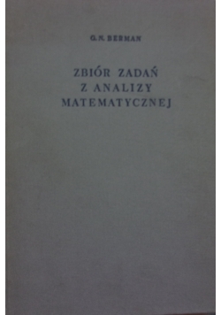 Zbiór zadań z analizy matematycznej