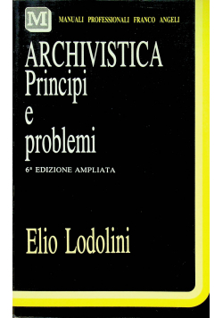 Archivistica principios y problemas
