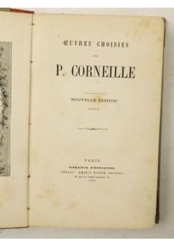 Oeuvres Choisies de P. , 1879 r.