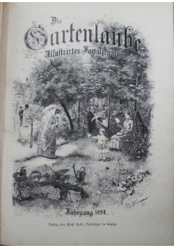Die Gartenlaube Illustrirtes Familienblatt 28 numerów 1894 r