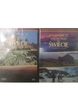 Malownicze wędrówki po świecie zestaw 2 płyt DVD, Nowe