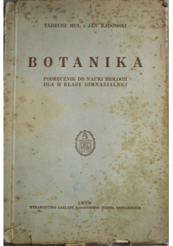 Botanika 1934 r.