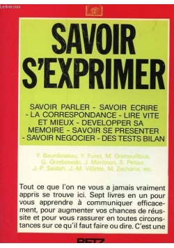 Savoir s'experimer