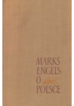 Marks Engels o Polsce