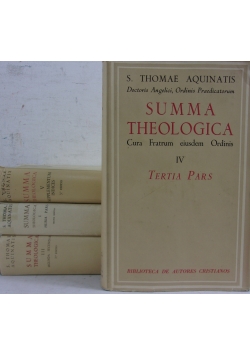 Summa theologica T.I, III, IV, V
