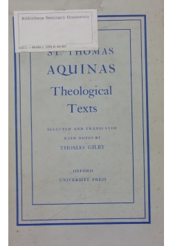 Theological Texts