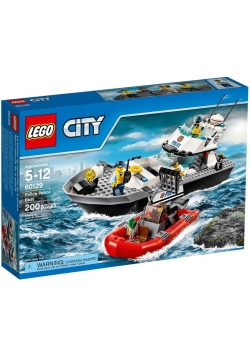 Lego CITY 60129 Policyjna łódź patrolowa