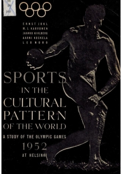 Sports in the Cultural Pattern of the World