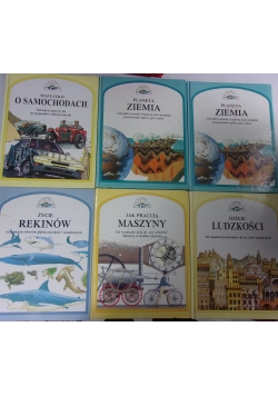 Świat wczoraj i dziś, zestaw 6 książek
