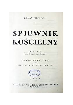Śpiewnik kościelny