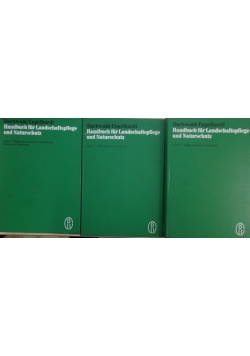 Handbuch für Landschaftspflege und NaturschutzTom 2-4