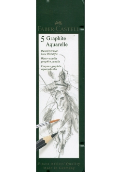 Ołówek Graphite Aquarelle 5 sztuk w metalowym opakowaniu
