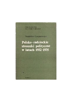Polsko-radzieckie stosunki polityczne w latach 1932-1935