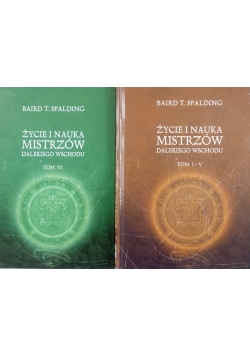 Życie i nauka mistrzów dalekiego wschodu  zestaw 2 książek