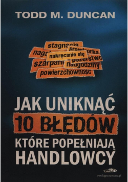 Jak uniknąć 10 błędów które popełniają handlowcy