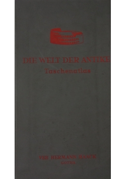Die Welt der Antike .Taschenatlas