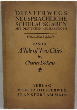 A Tale of Two Cities by Charles Dickens, 1927r.