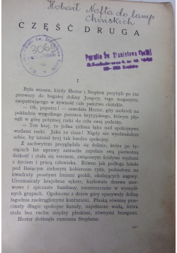Nafta do lamp chińskich, cz. 2