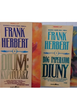 Bóg imperator Diuny / Diuna: kapitularz. Zestaw 2 książek