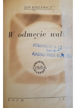 W odmęcie walki, 1946r.