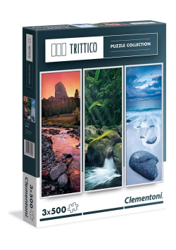 Puzzle Trittico Nature 3x500