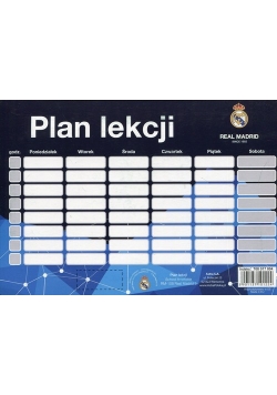 Plan lekcji Real Madrid