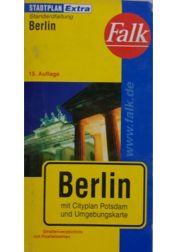 Berlin mit Cityplan Potsdam und Umgebungkarte