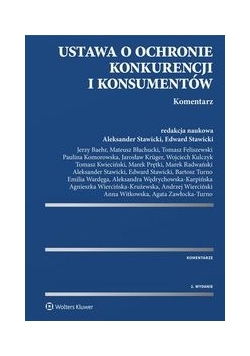 Ustawa o ochronie konkurencji i konsumentów. Komentarz