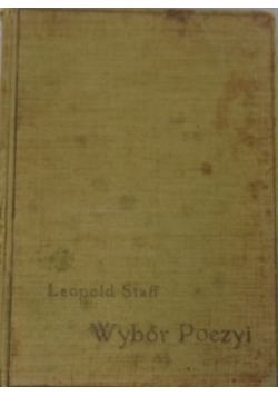 Wybór poezji,1911r